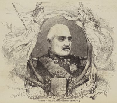 新しいフランス大使、マラコフ公 作： Edmond Morin